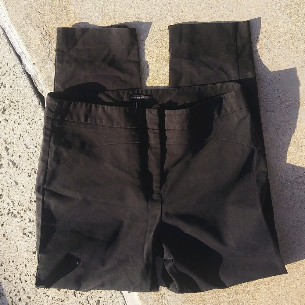 Sz·Med · Black Forever21 pants